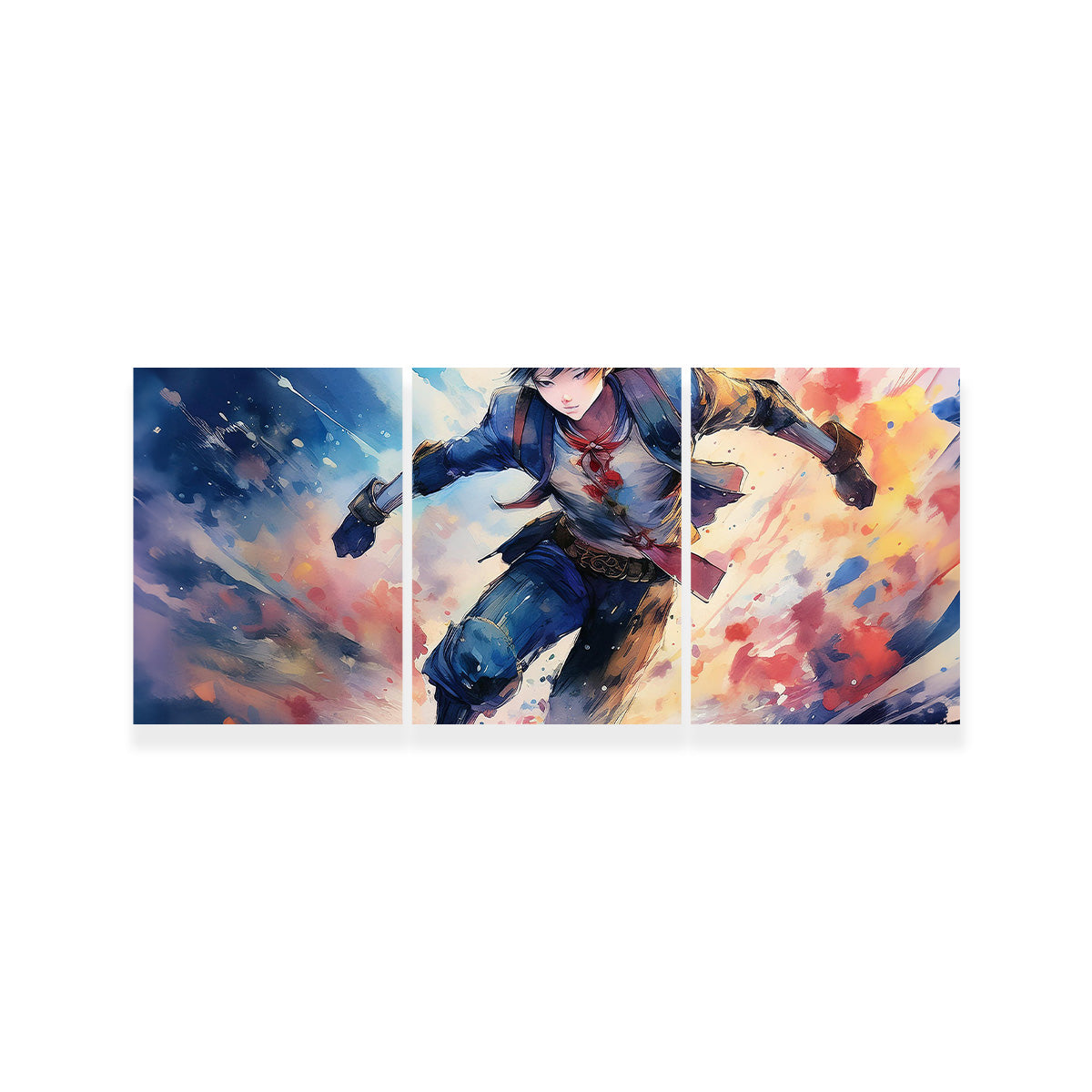 Action Anime Wall Art