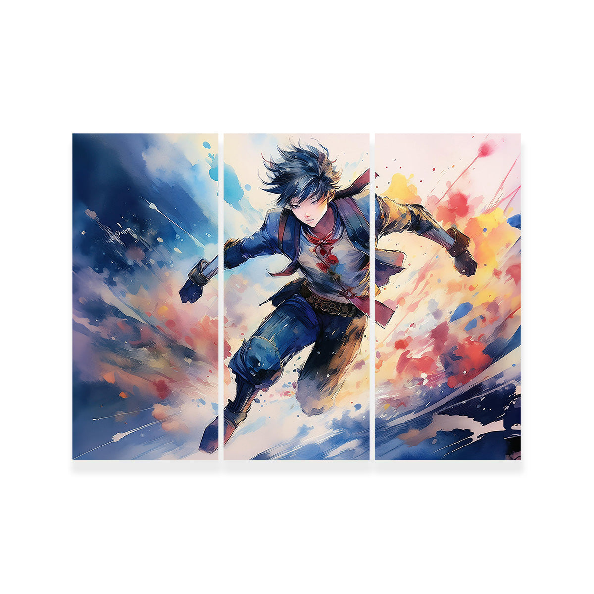 Action Anime Wall Art