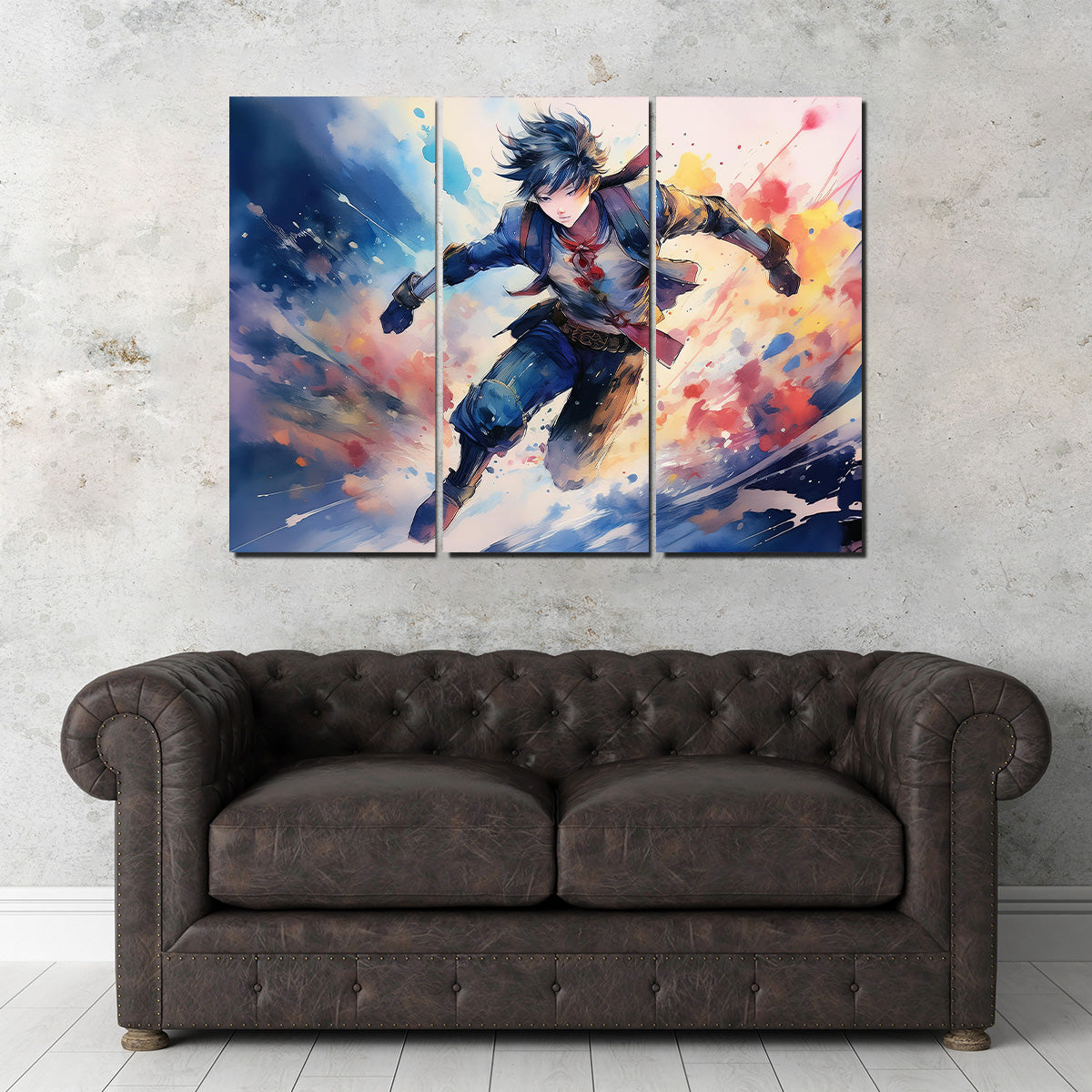 Action Anime Wall Art