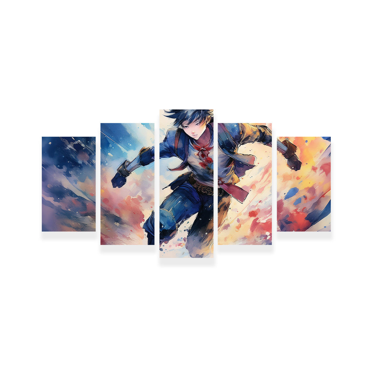 Action Anime Wall Art
