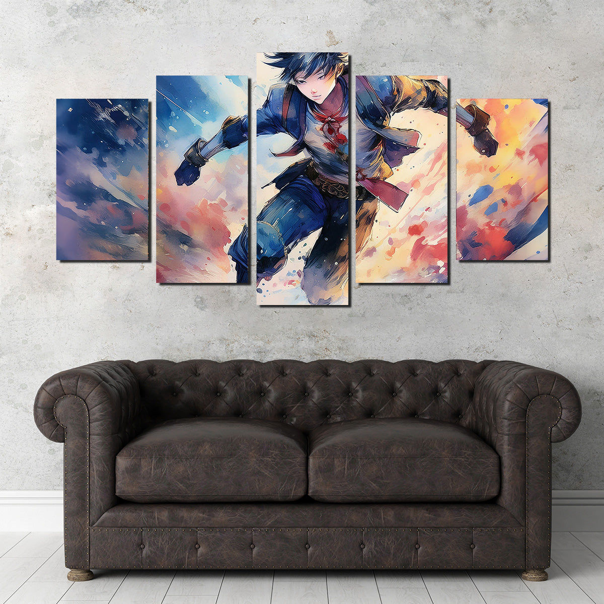 Action Anime Wall Art