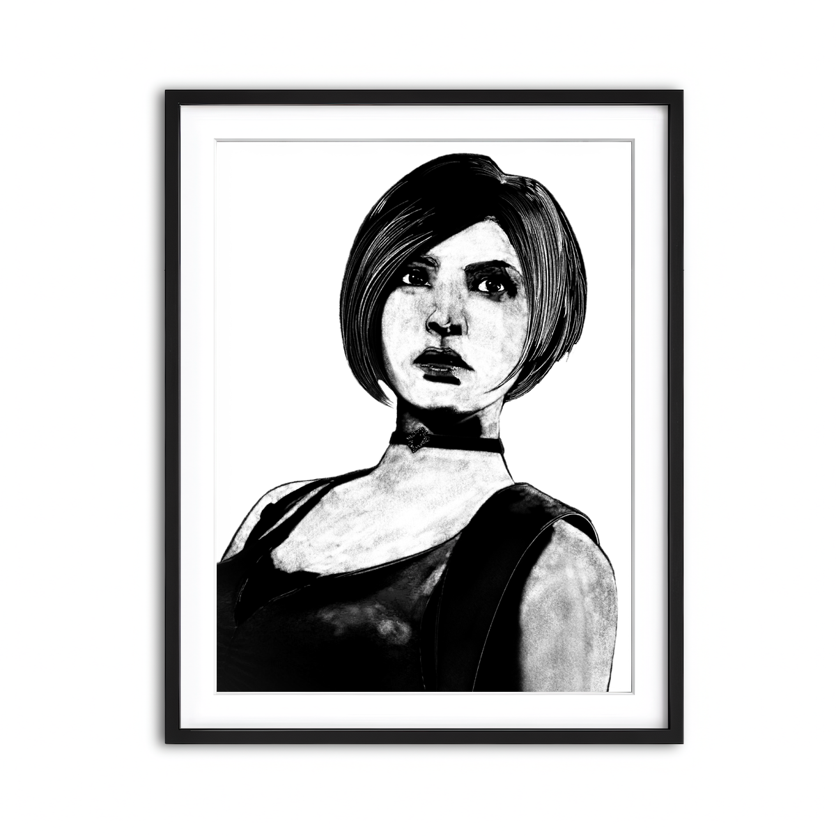 Framed Print 3x4 Black