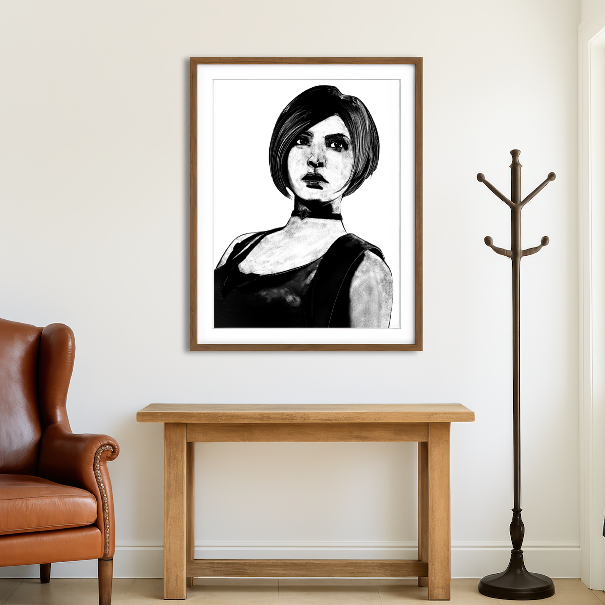 AUTO-MOCKUP ROOM | Ada Wall Art