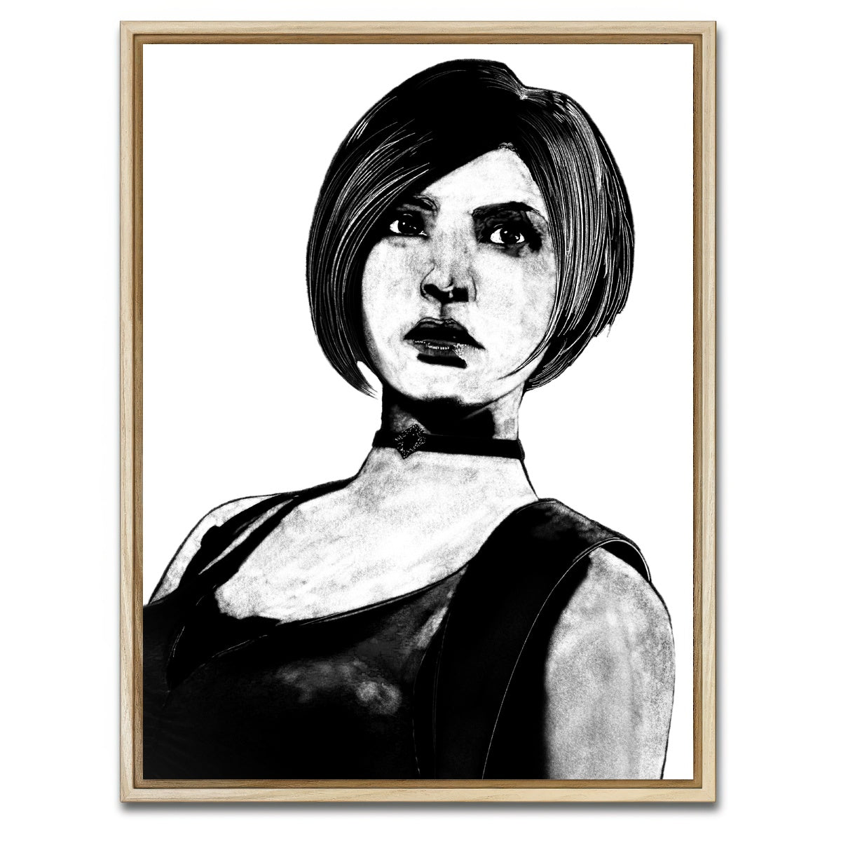 AUTO-MOCKUP WHITE | Ada | 1 Piece | Natural Framed Canvas | group=3x4