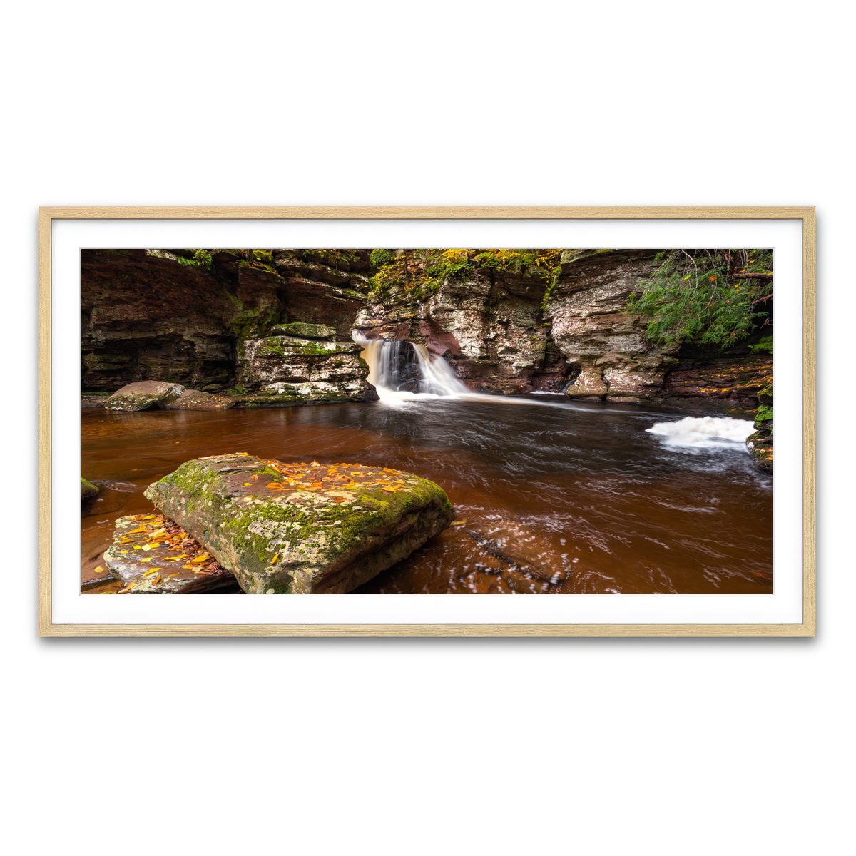 Framed Print 2x1 Natural