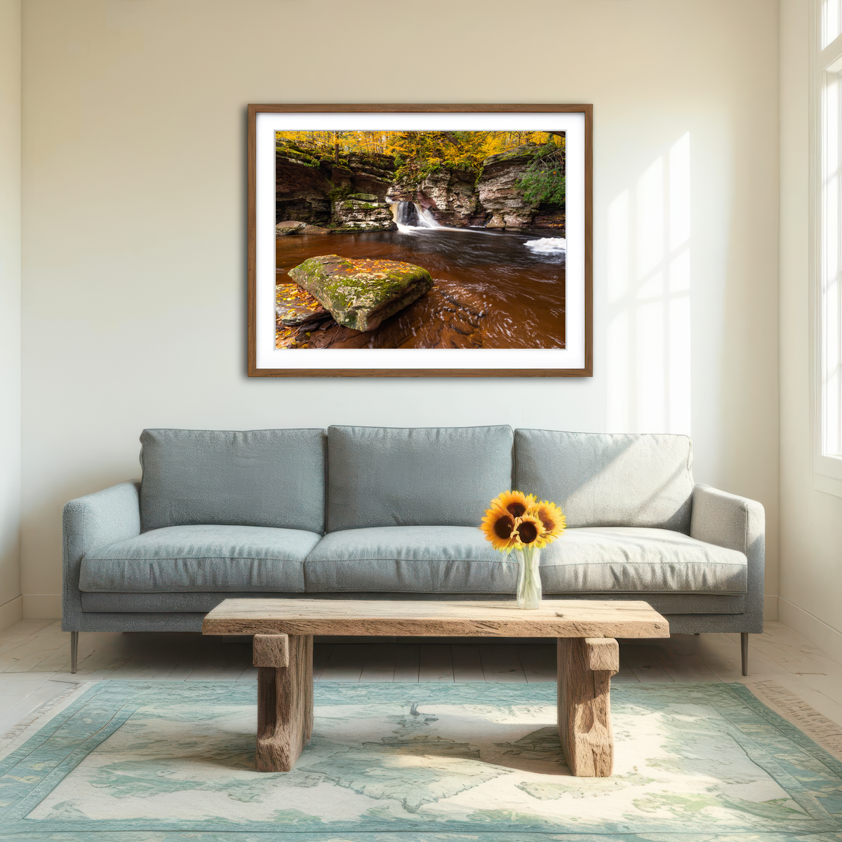 AUTO-MOCKUP ROOM | Adam's Heart Wall Art