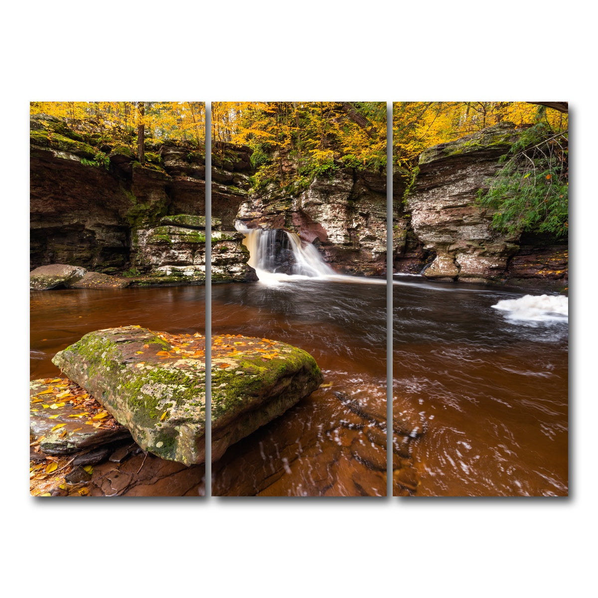 AUTO-MOCKUP WHITE | Adam's Heart | 3 Piece | Gallery Wrap Canvas | group=8x18