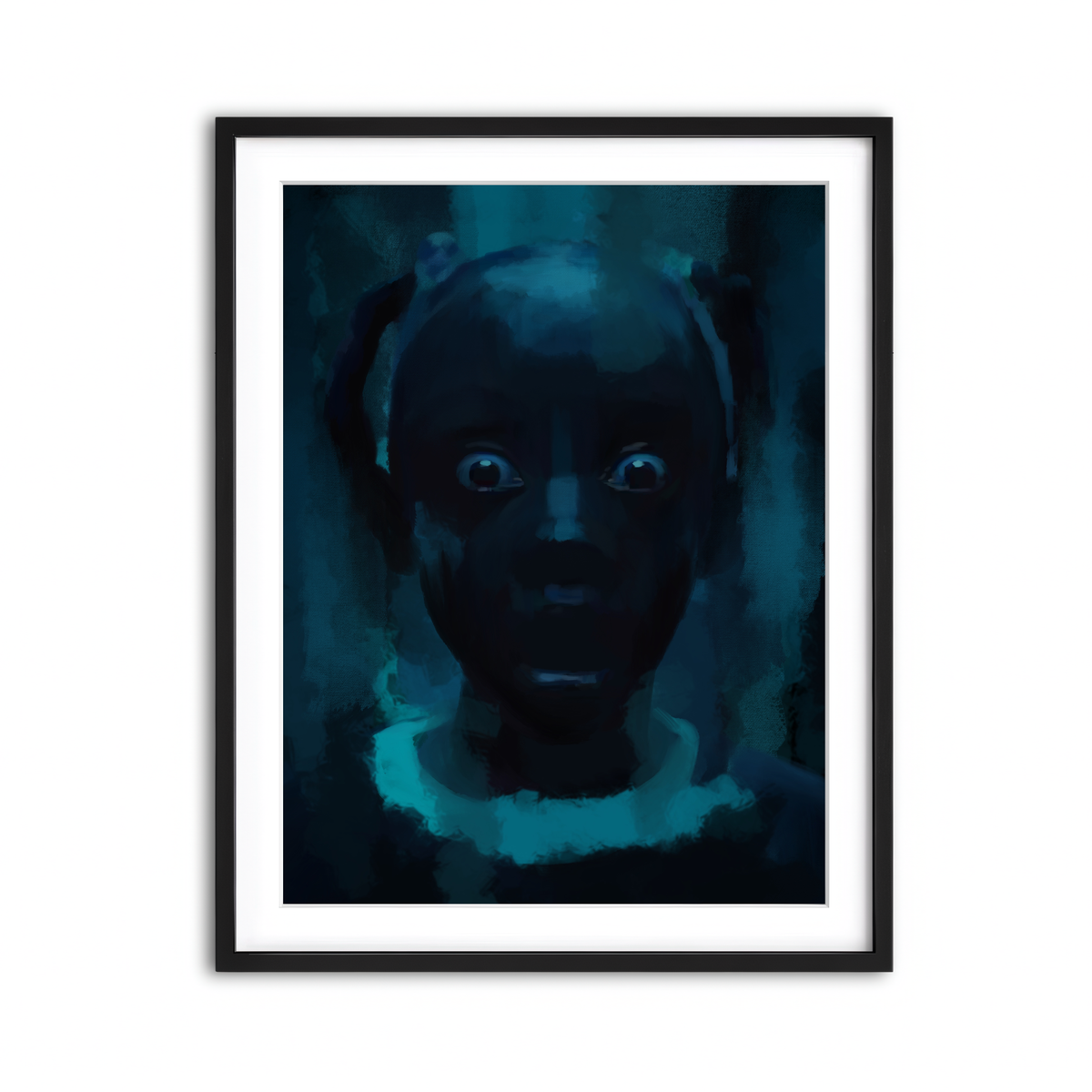 Framed Print 3x4 Black
