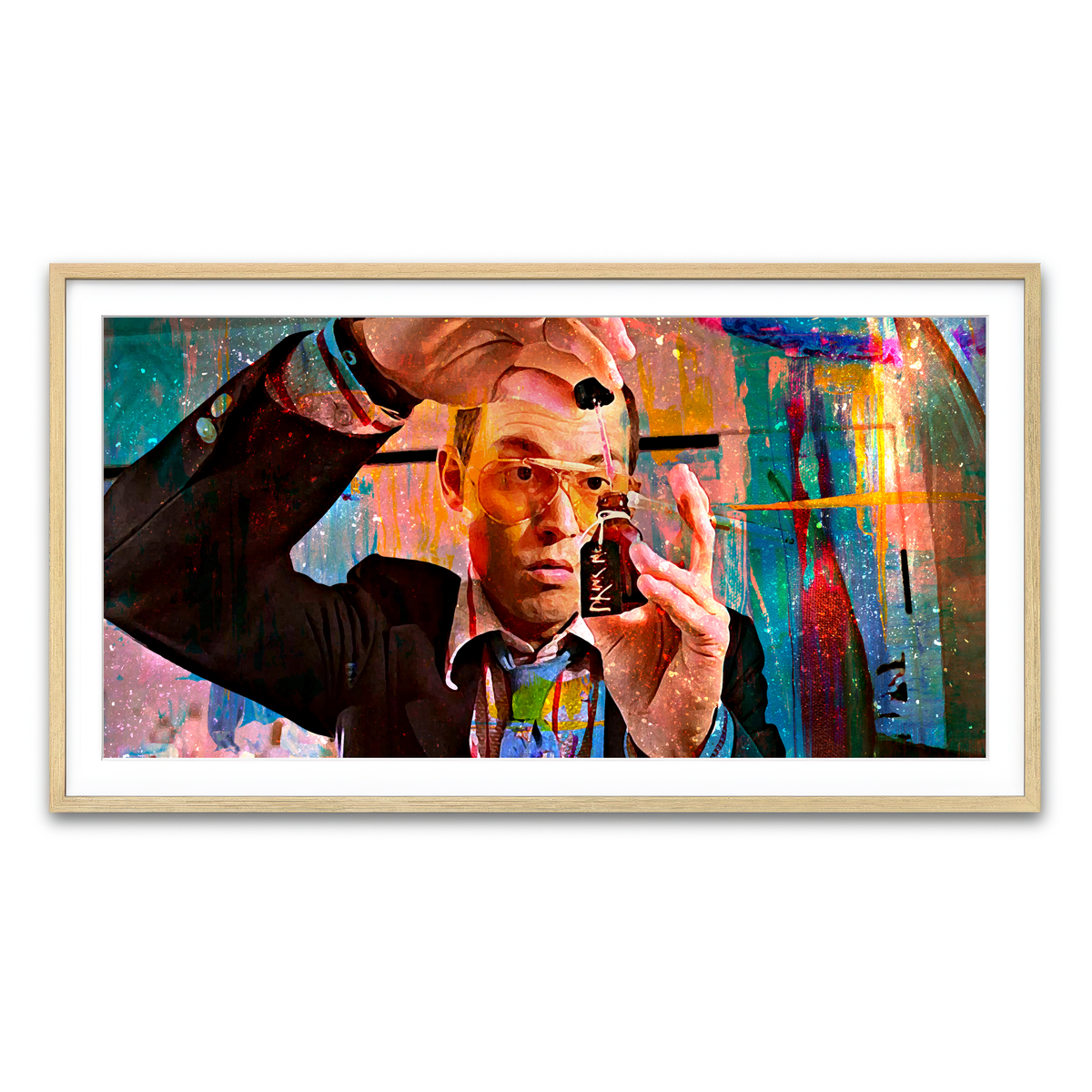 Framed Print 2x1 Natural