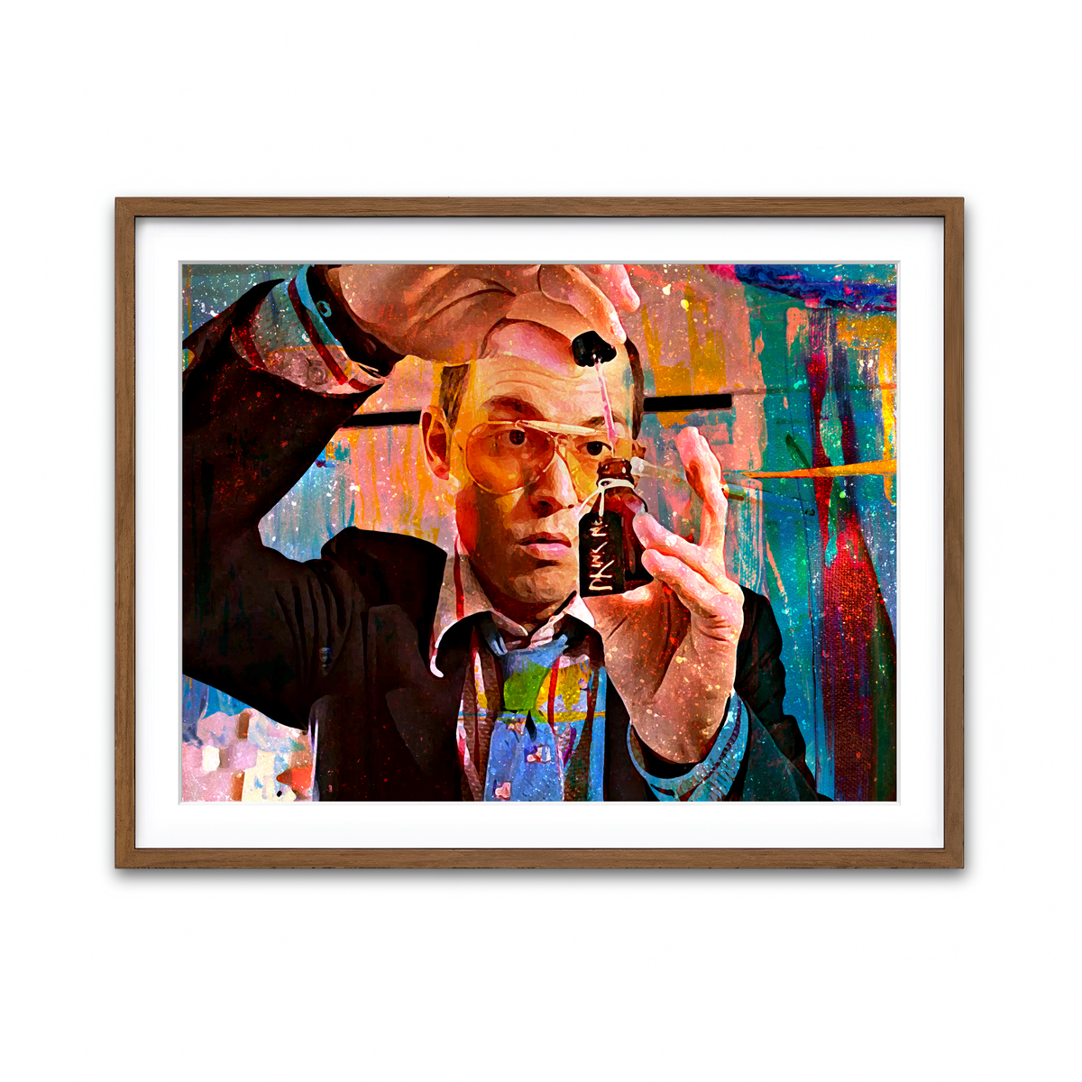 Framed Print 4x3 Walnut