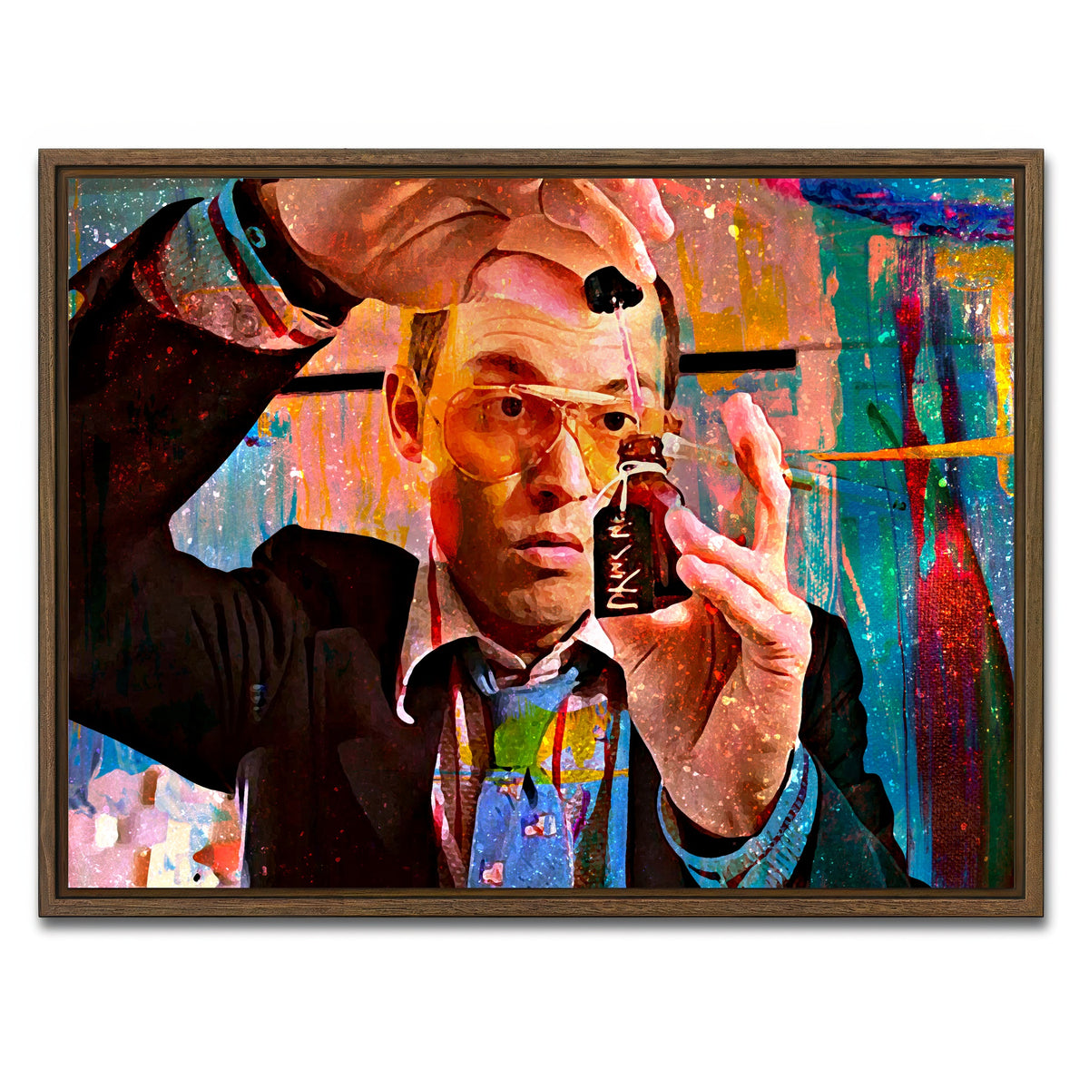 AUTO-MOCKUP WHITE | Adrenochrome | 1 Piece | Walnut Framed Canvas | group=4x3