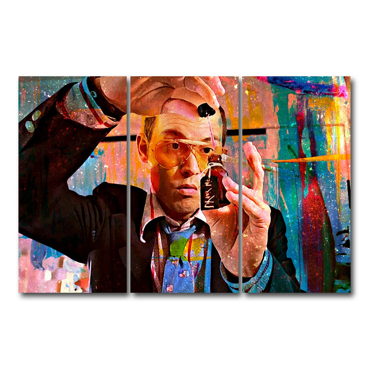 AUTO-MOCKUP WHITE | Adrenochrome | 3 Piece | Gallery Wrap Canvas | group=12x24