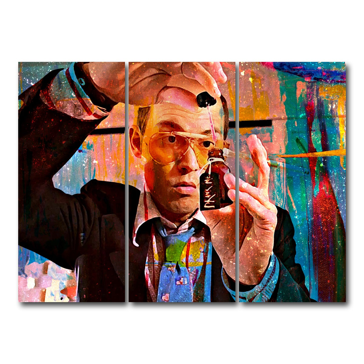 AUTO-MOCKUP WHITE | Adrenochrome | 3 Piece | Gallery Wrap Canvas | group=8x18