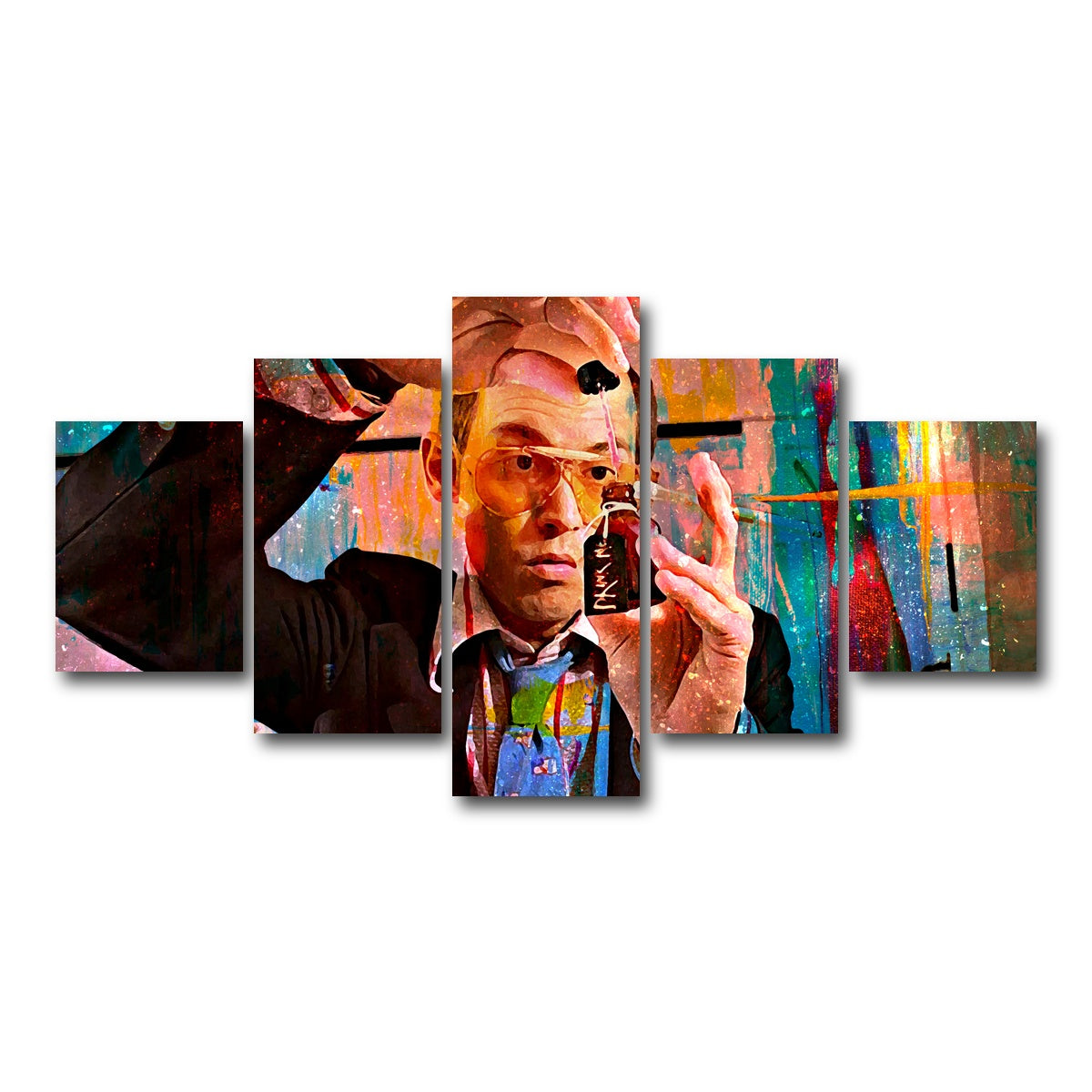 AUTO-MOCKUP WHITE | Adrenochrome | 5 Piece | Gallery Wrap Canvas | group=5_short