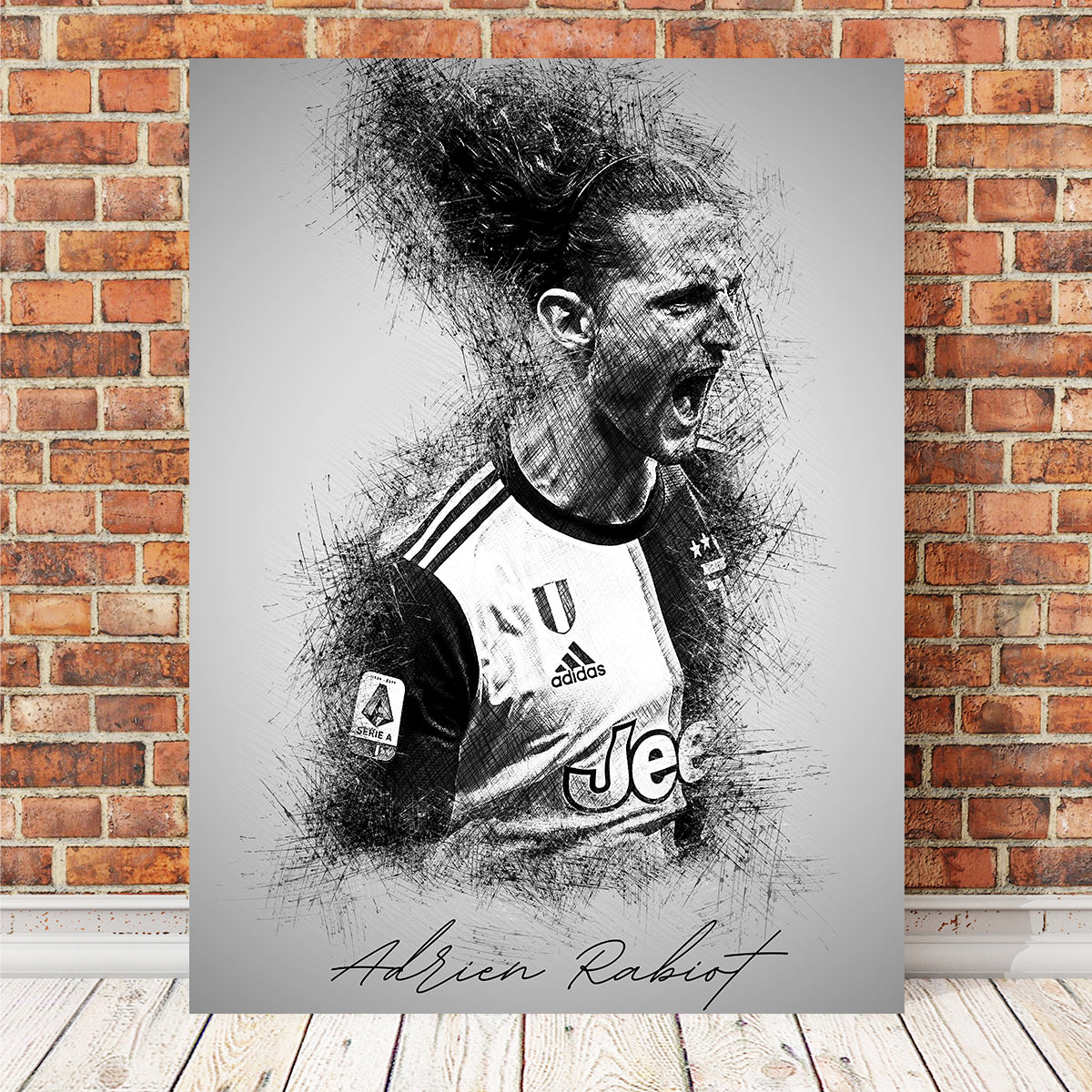 Adrien Rabiot Wall Art