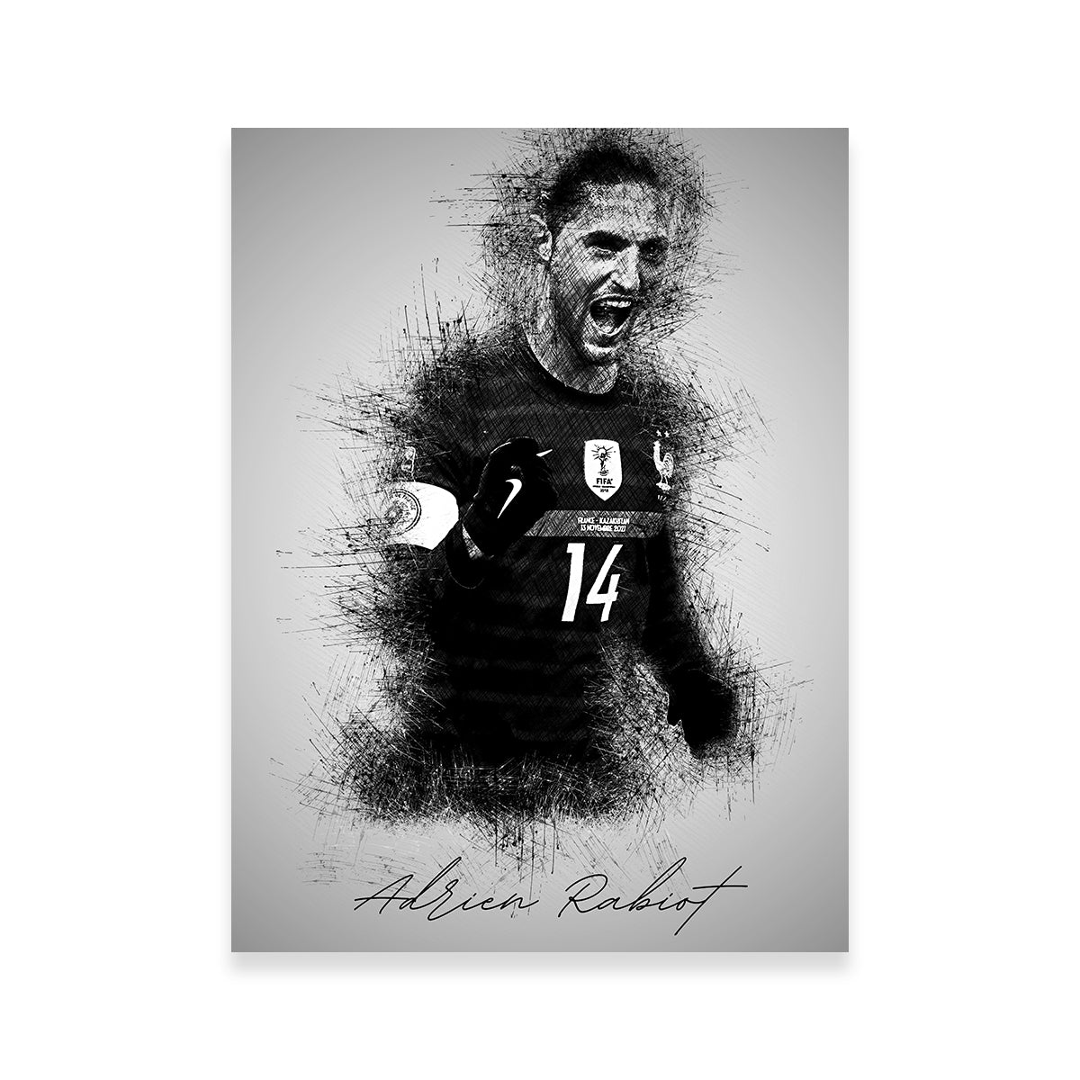 Adrien Rabiot 2 Wall Art