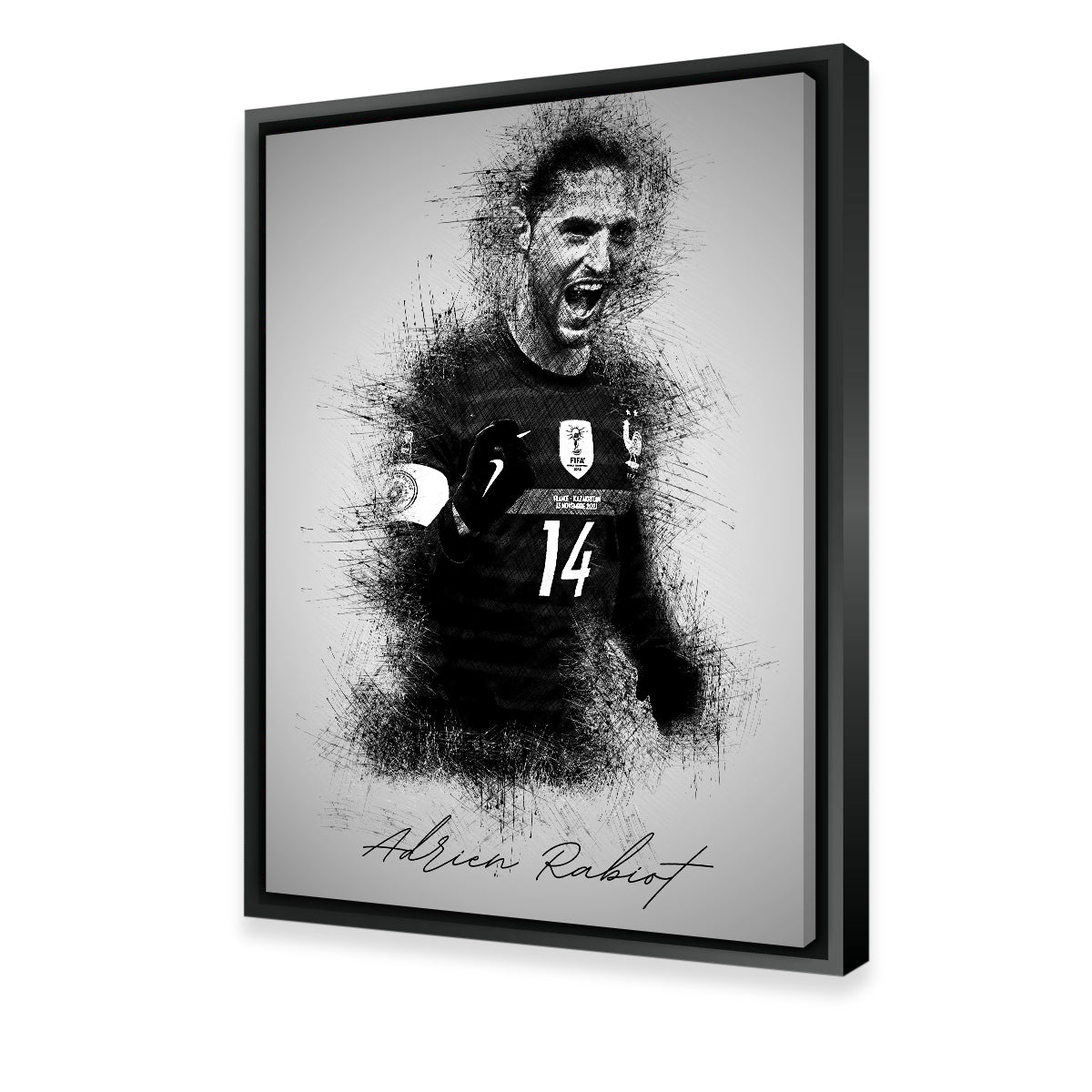 Adrien Rabiot 2 Wall Art