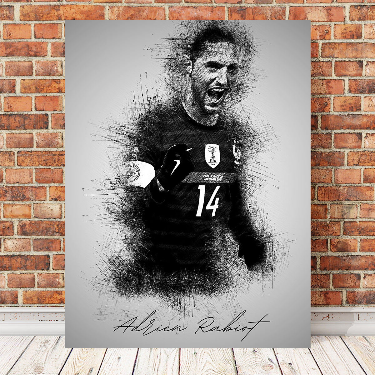 Adrien Rabiot 2 Wall Art