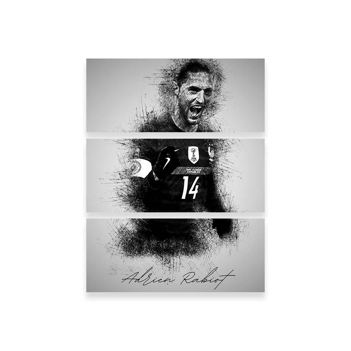 Adrien Rabiot 2 Wall Art