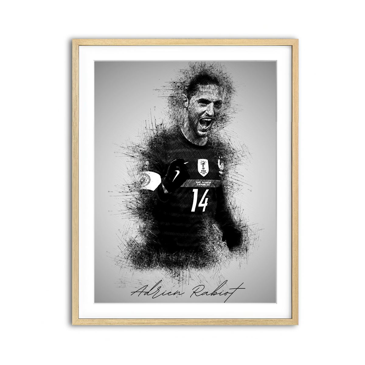 Framed Print 3x4 Natural