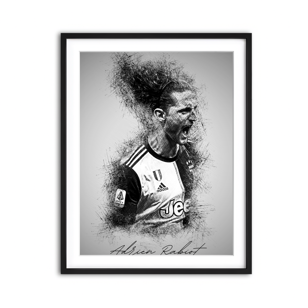 Framed Print 3x4 Black