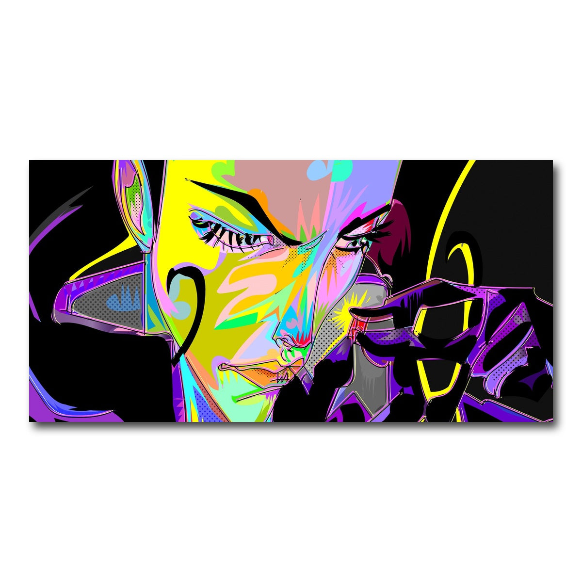 AUTO-MOCKUP WHITE | Aeon Flux | 1 Piece | Gallery Wrap Canvas | group=2x1