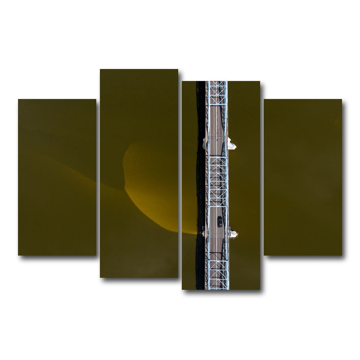 AUTO-MOCKUP WHITE | Aerial Bridge | 4 Piece | Gallery Wrap Canvas | group=4_short