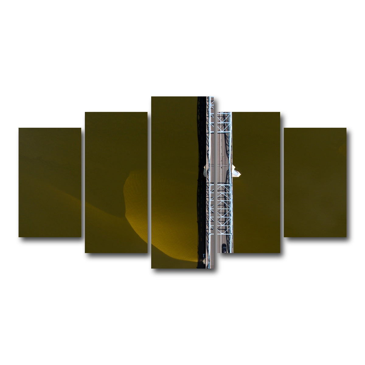 AUTO-MOCKUP WHITE | Aerial Bridge | 5 Piece | Gallery Wrap Canvas | group=5_normal