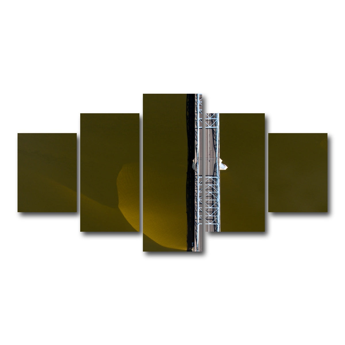 AUTO-MOCKUP WHITE | Aerial Bridge | 5 Piece | Gallery Wrap Canvas | group=5_short