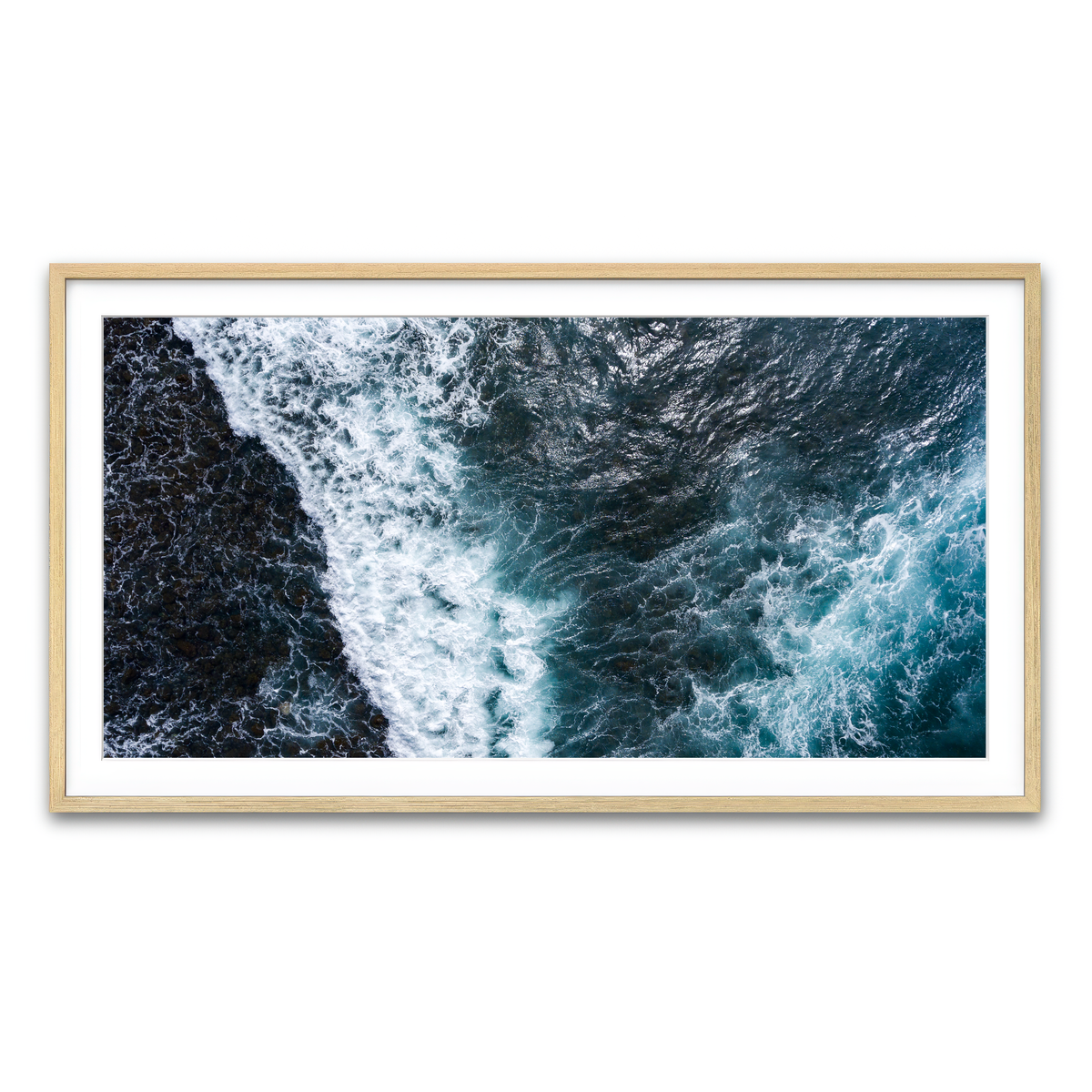 Framed Print 2x1 Natural