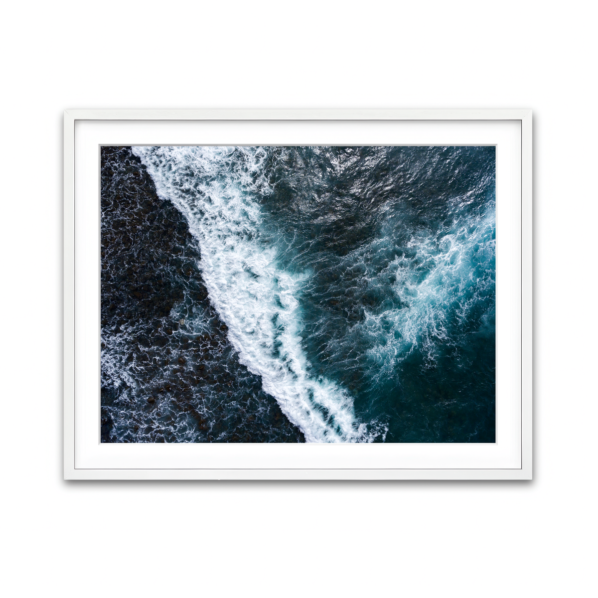 Framed Print 4x3 White