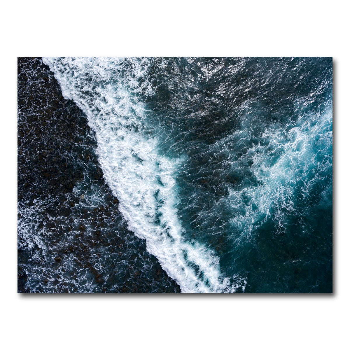 AUTO-MOCKUP WHITE | Aerial Wave | 1 Piece | Gallery Wrap Canvas | group=4x3