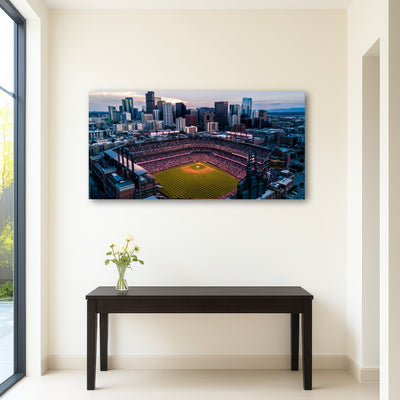 AUTO-MOCKUP ROOM | Aerial of Coors Field