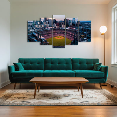 AUTO-MOCKUP ROOM | Aerial of Coors Field