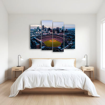 AUTO-MOCKUP ROOM | Aerial of Coors Field