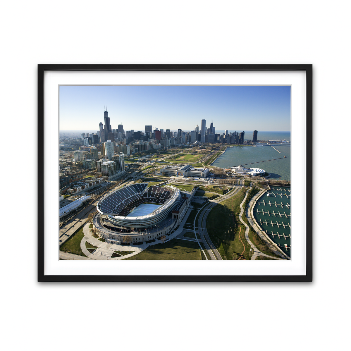 Framed Print 4x3 Black