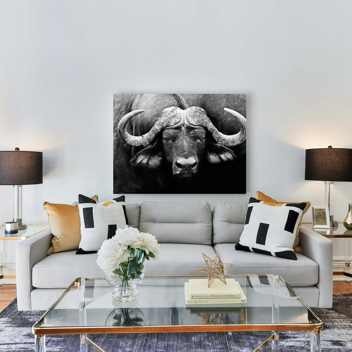 African Cape Buffalo Wall Art