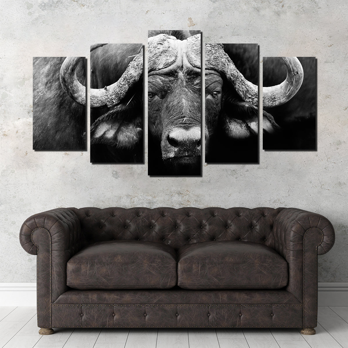 African Cape Buffalo Wall Art