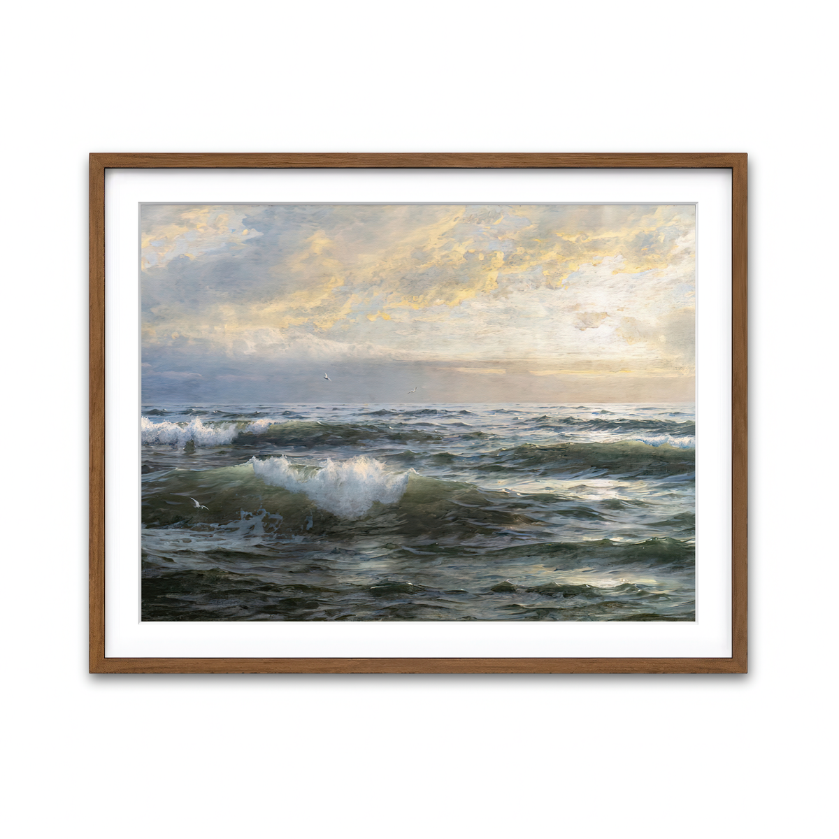 Framed Print 4x3 Walnut