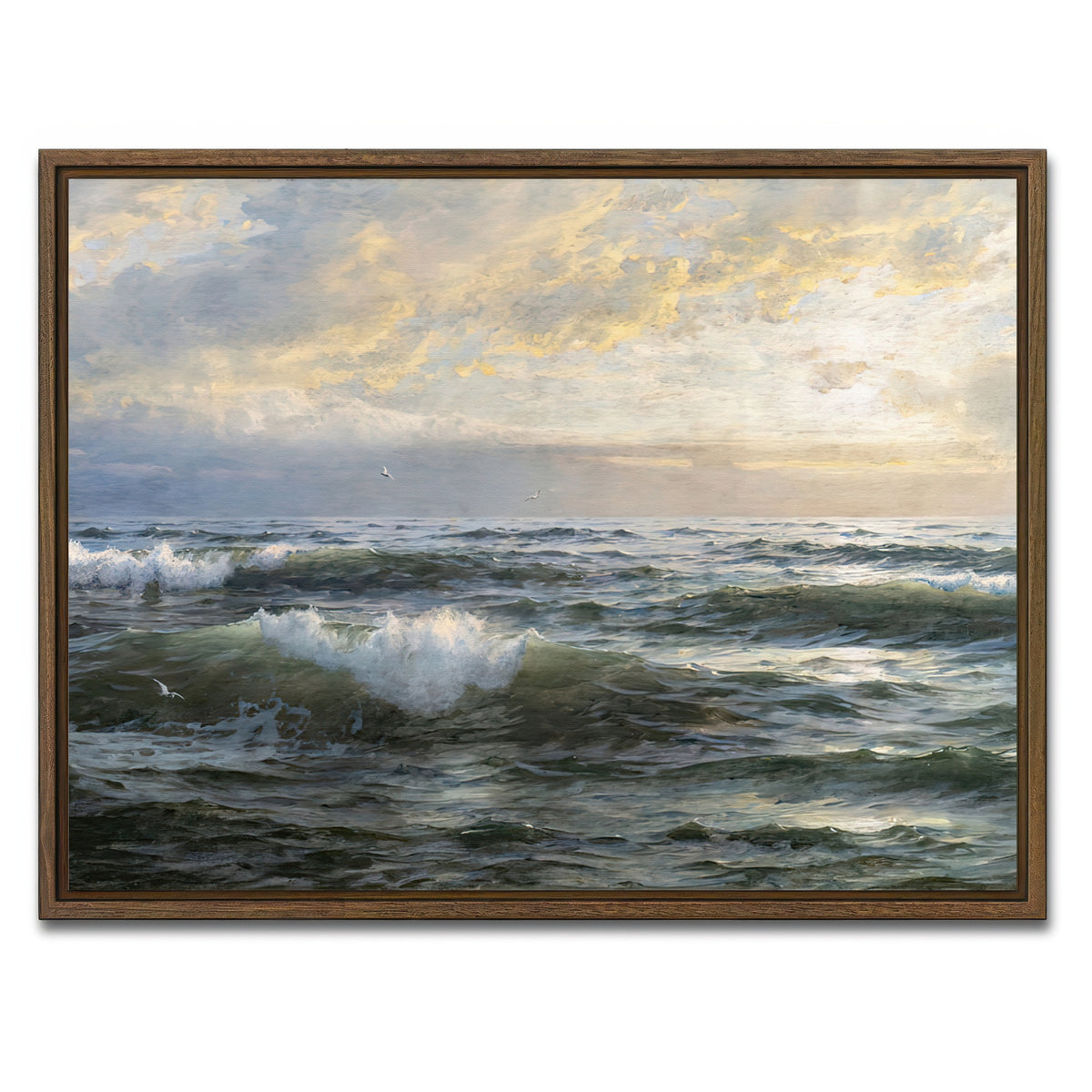 AUTO-MOCKUP WHITE | After the Storm | 1 Piece | Walnut Framed Canvas | group=4x3