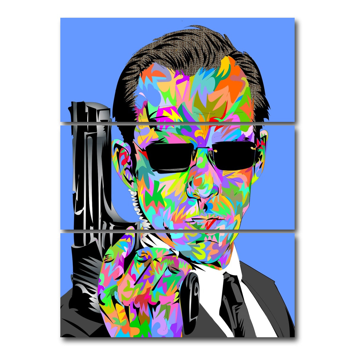 Framed Print 3x4 White