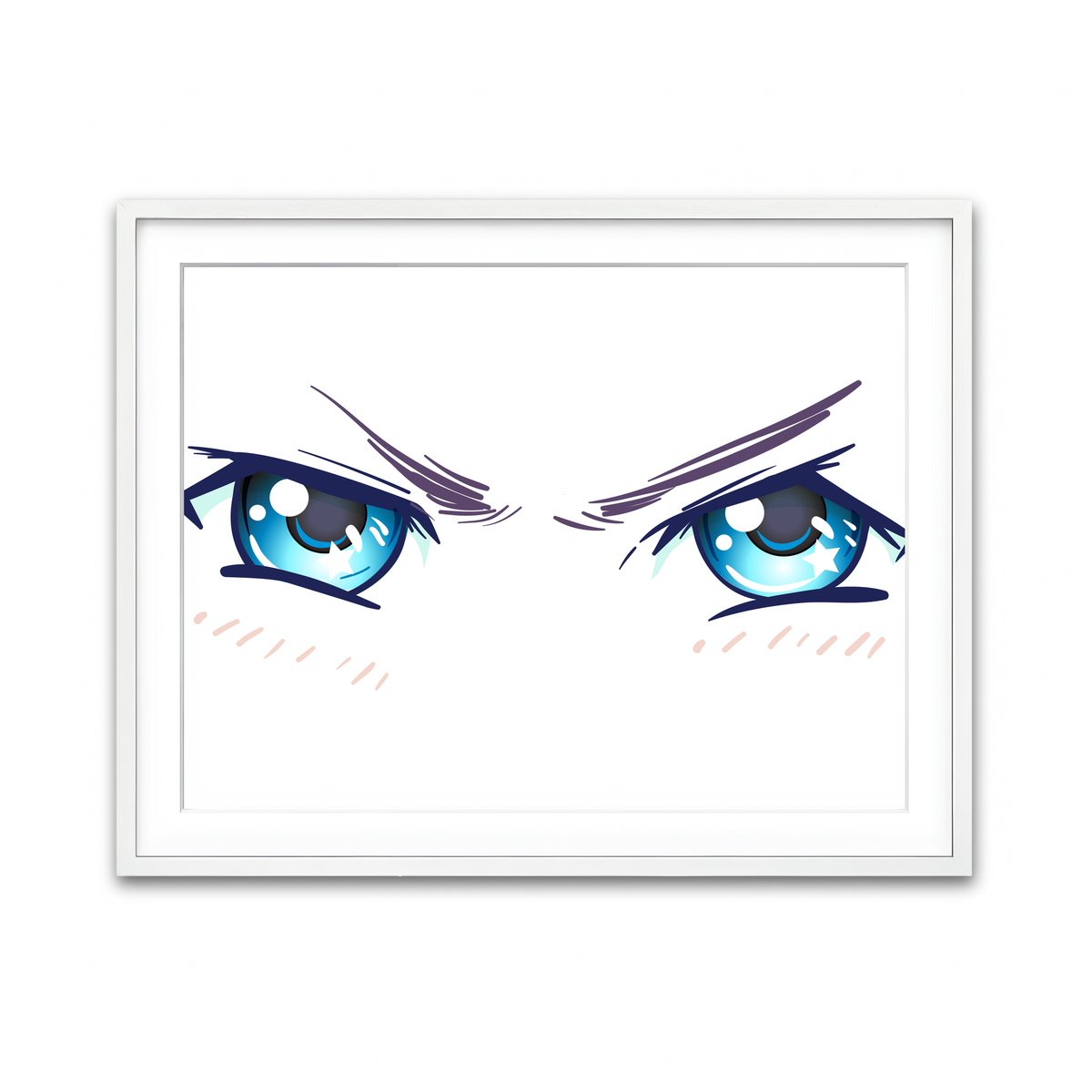 Framed Print 4x3 White
