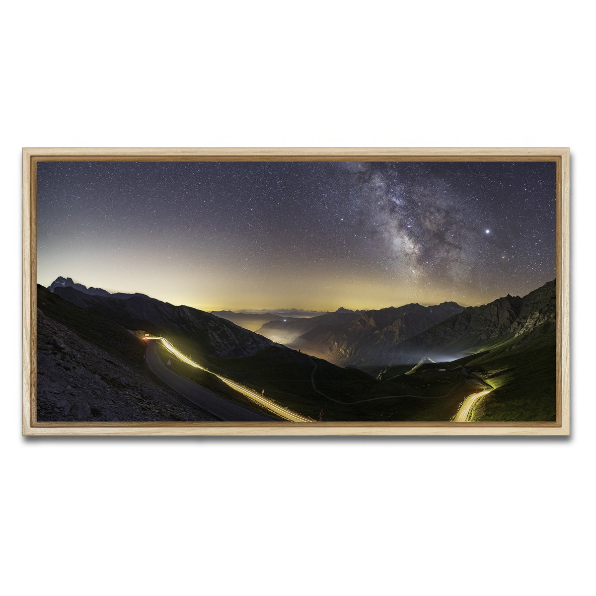 AUTO-MOCKUP WHITE | Agnel Pass | 1 Piece | Natural Framed Canvas | group=2x1