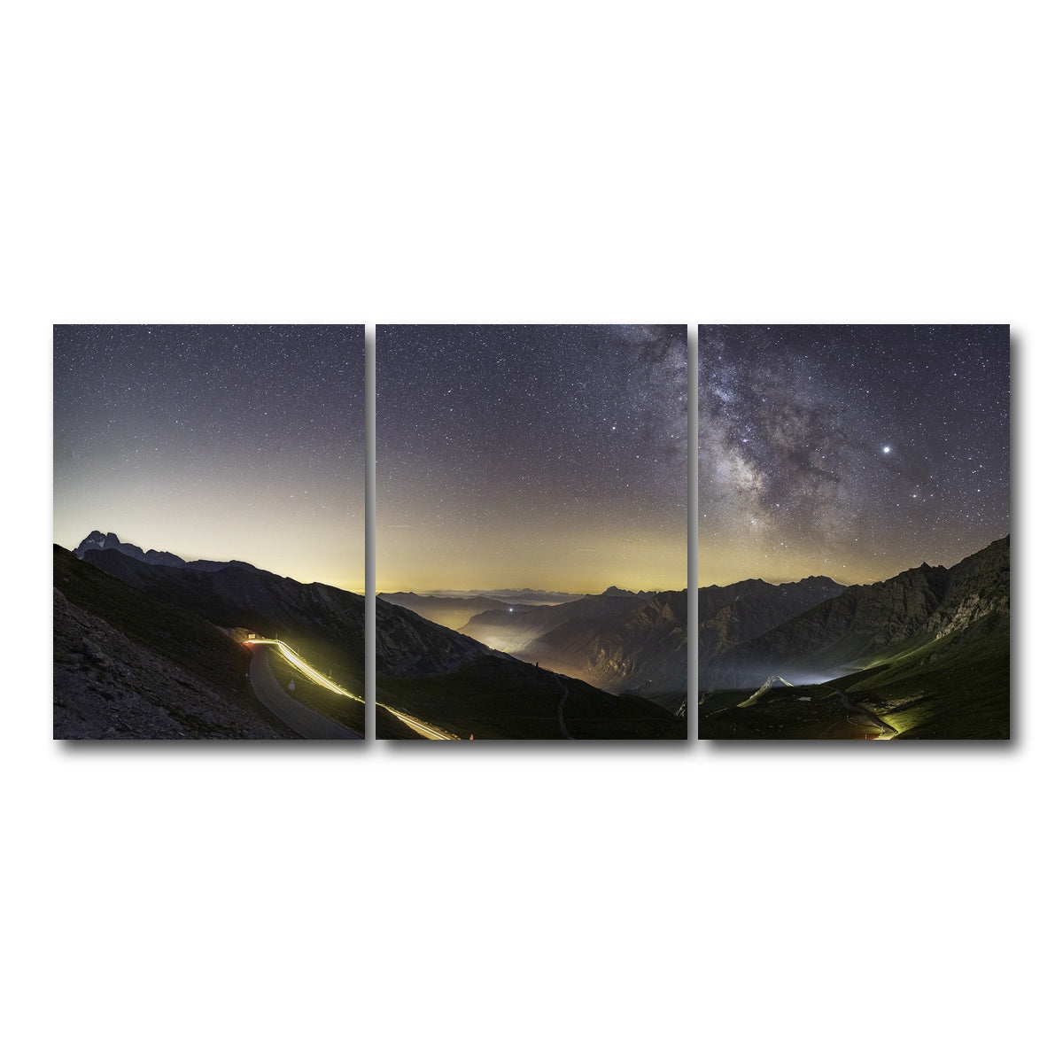 AUTO-MOCKUP WHITE | Agnel Pass | 3 Piece | Gallery Wrap Canvas | group=18x24