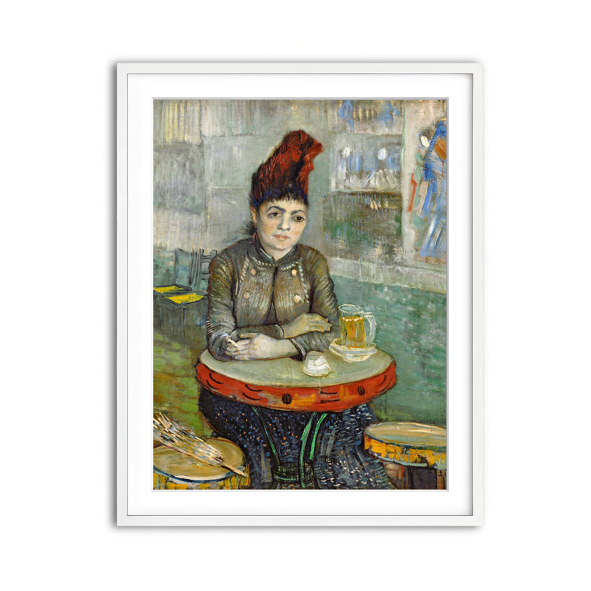 Framed Print 3x4 White