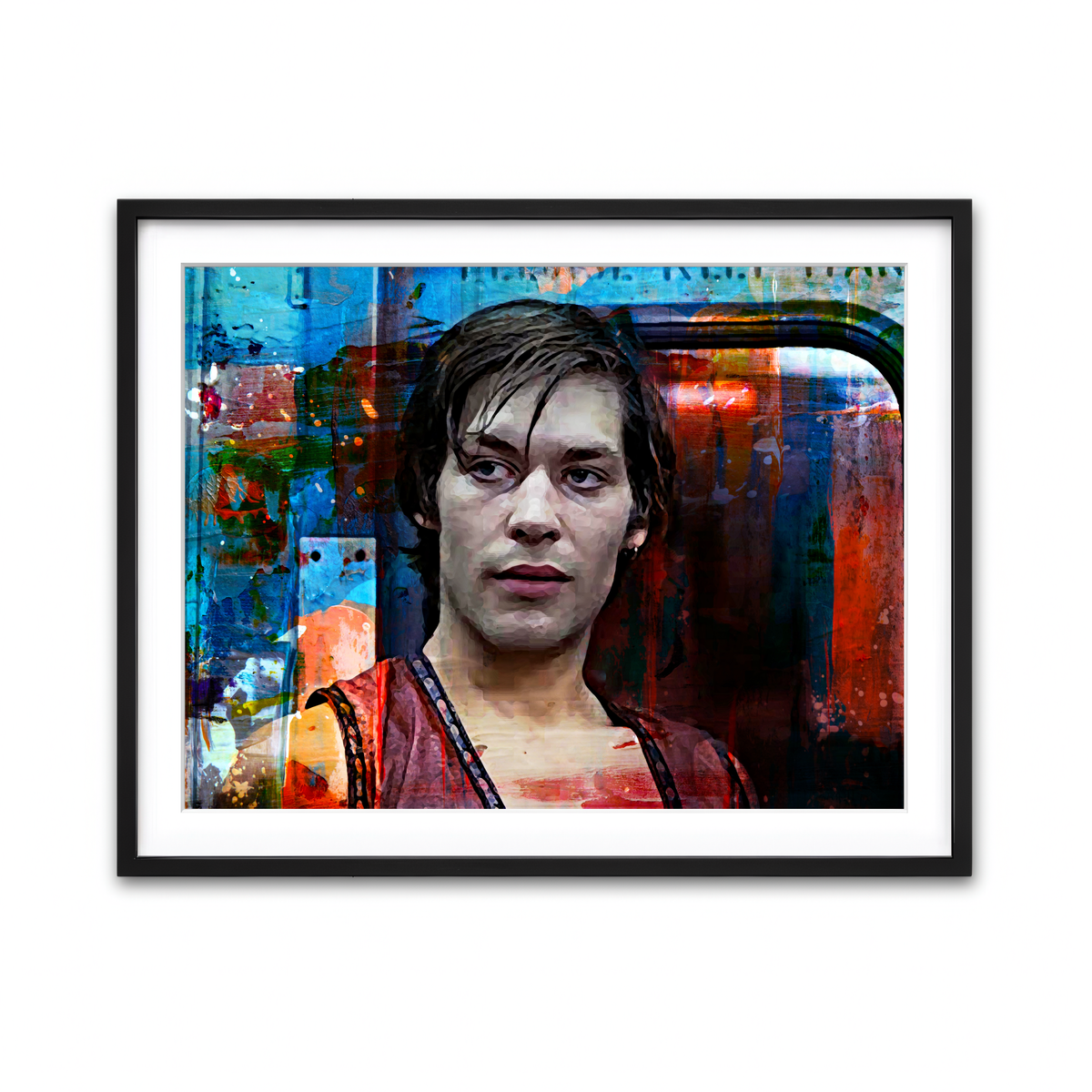 Framed Print 4x3 Black