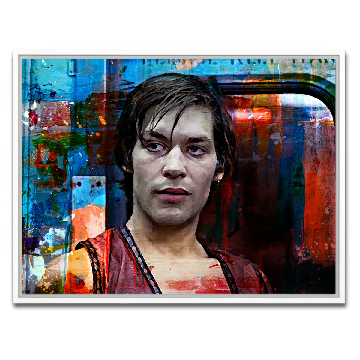 AUTO-MOCKUP WHITE | Ajax | 1 Piece | White Framed Canvas | group=4x3