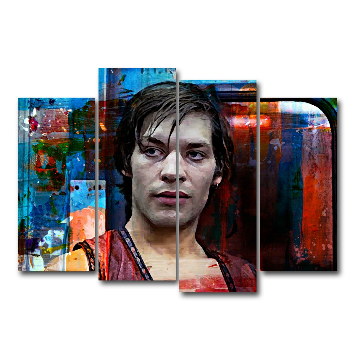 AUTO-MOCKUP WHITE | Ajax | 4 Piece | Gallery Wrap Canvas | group=4_normal