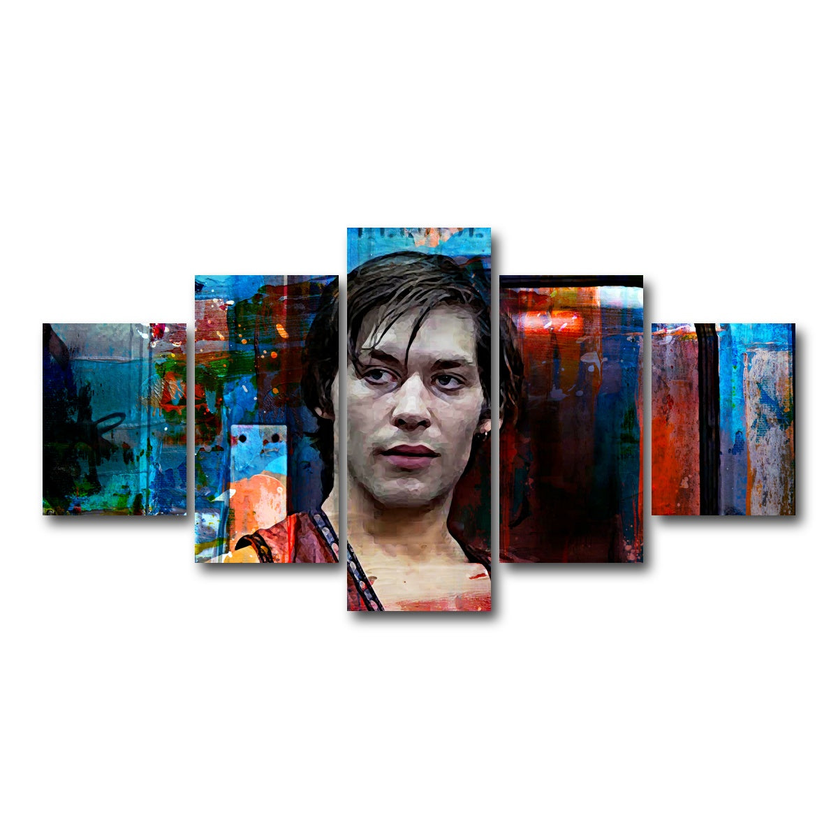 AUTO-MOCKUP WHITE | Ajax | 5 Piece | Gallery Wrap Canvas | group=5_short