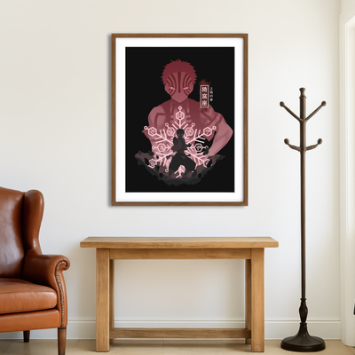AUTO-MOCKUP ROOM | Akaza Wall Art